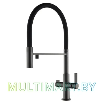 Смеситель ZorG Soifos Premium Brass (PVD Gunblack)